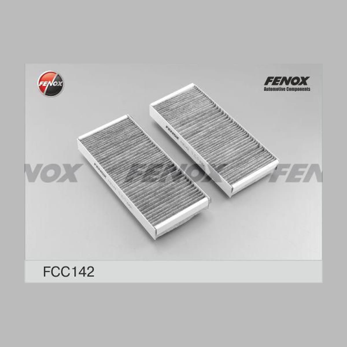 FENOX Салонный фильтр угольный к-т из 2 ШТ
