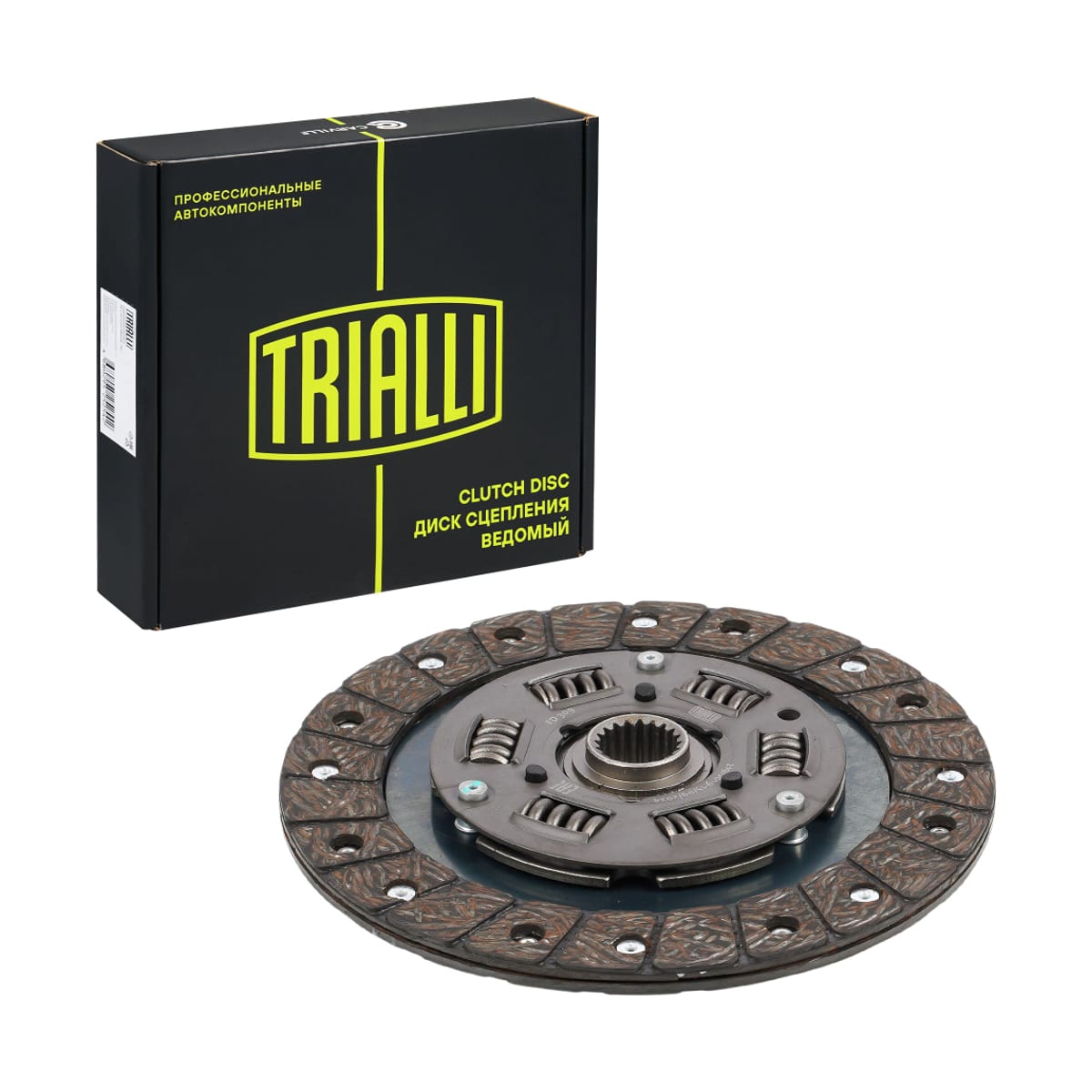 TRIALLI Диск сцеп. ведом. для а/м ВАЗ 2108