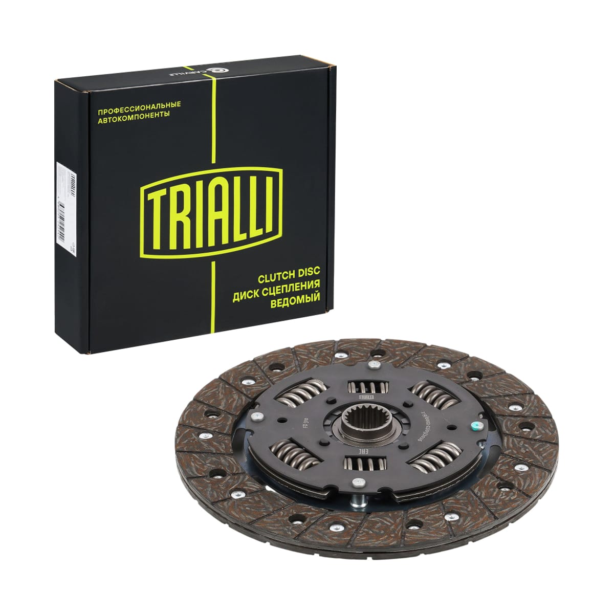 TRIALLI Диск сцеп. ведом. для а/м ВАЗ 2110