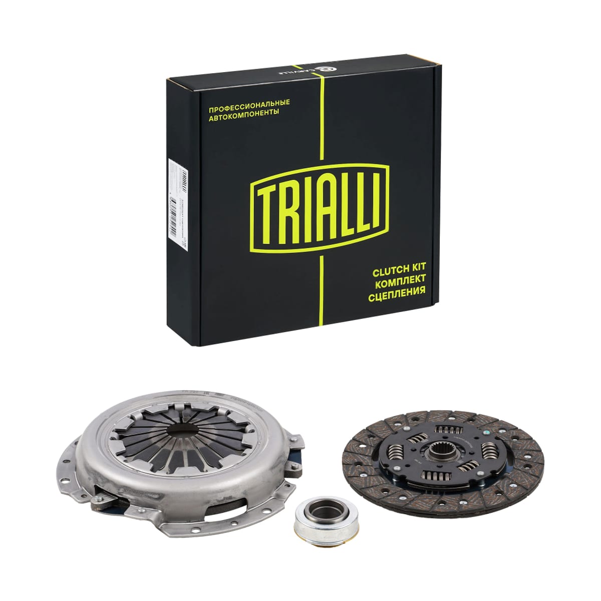 TRIALLI Сцепление в сборе (кмпл.) для а/м Lada Granta (10-)/Kalina II (13-) (КПП с тросовым приводом)