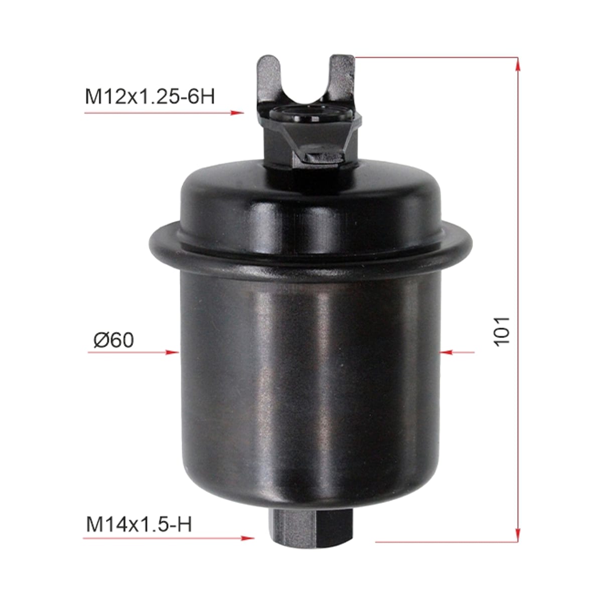 MICRO Фильтр топливный Honda Accord 89-94 / Civic 89-00