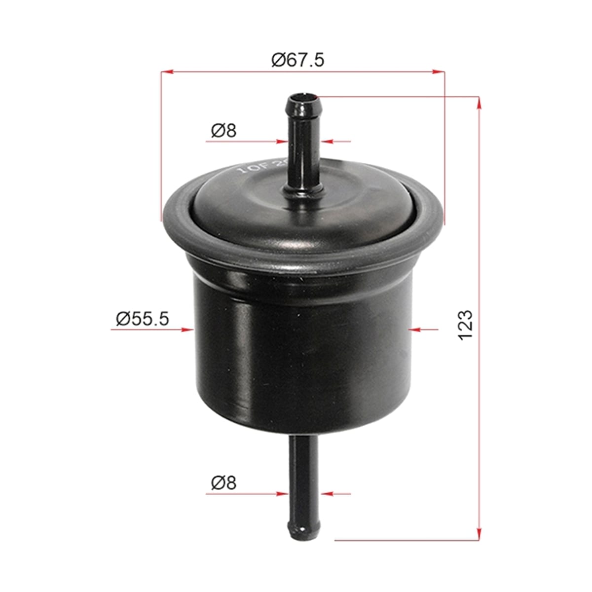 MICRO Фильтр топливный Nissan AD 99-02 / Almera 95-00