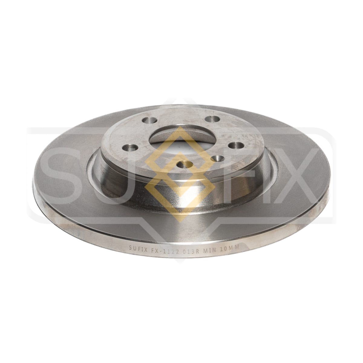 Деталь Диск тормозной невентилируемый (300x12) SUFIX