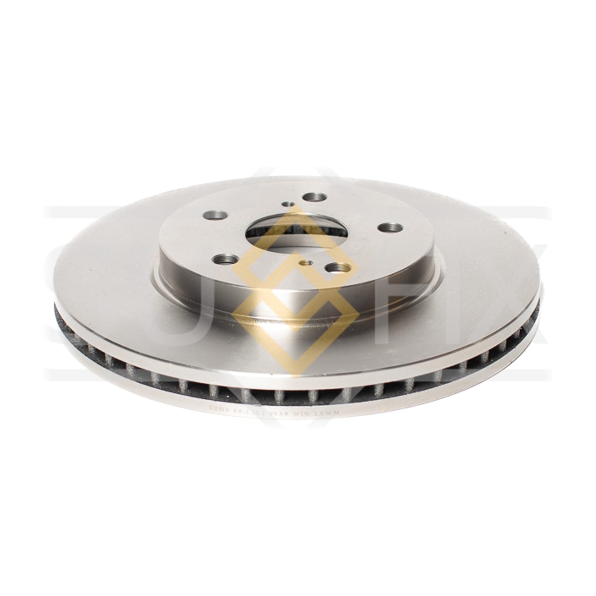 Деталь Диск тормозной вентилируемый (296x28) SUFIX