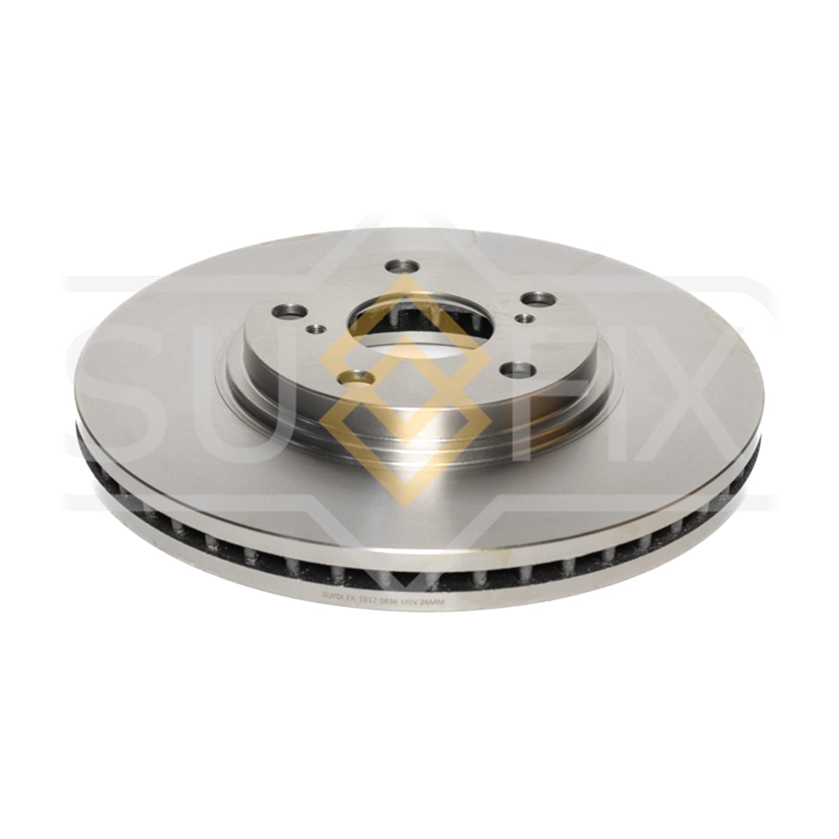 SUFIX Диск тормозной вентилируемый (296x28)