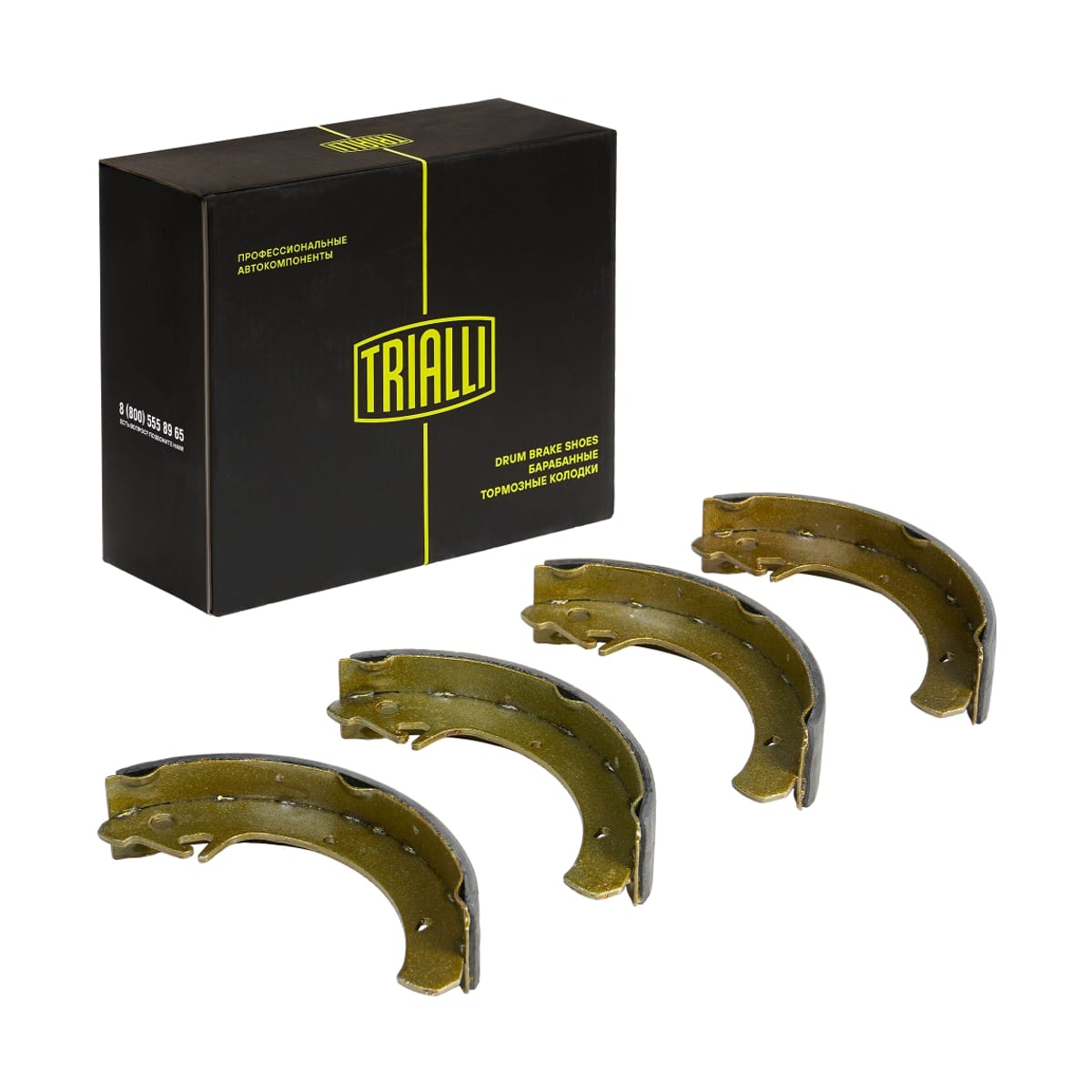 Деталь Колодки тормозные барабанные TRIALLI