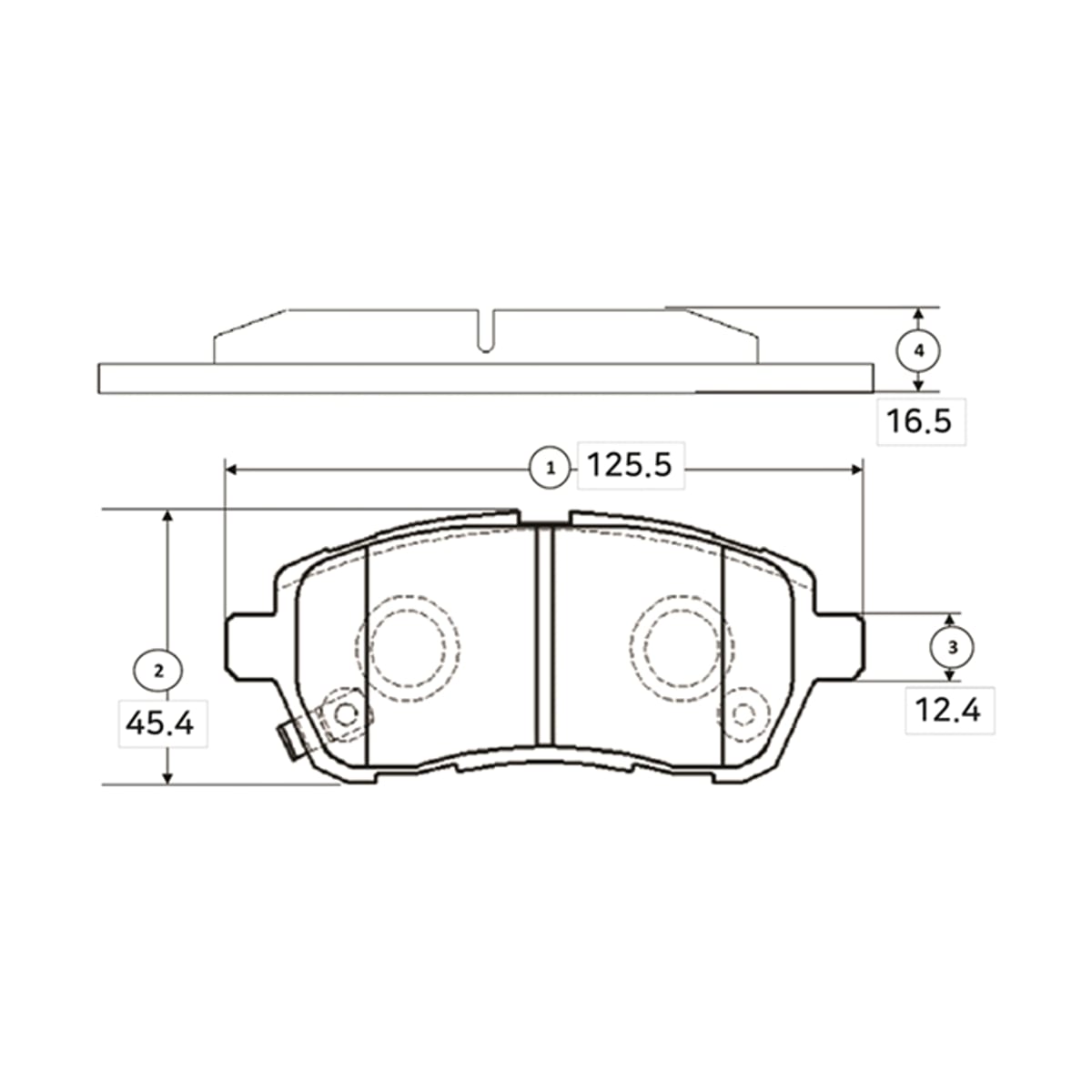 CTR CKD-22 GK0145 Колодки тормозные дисковые