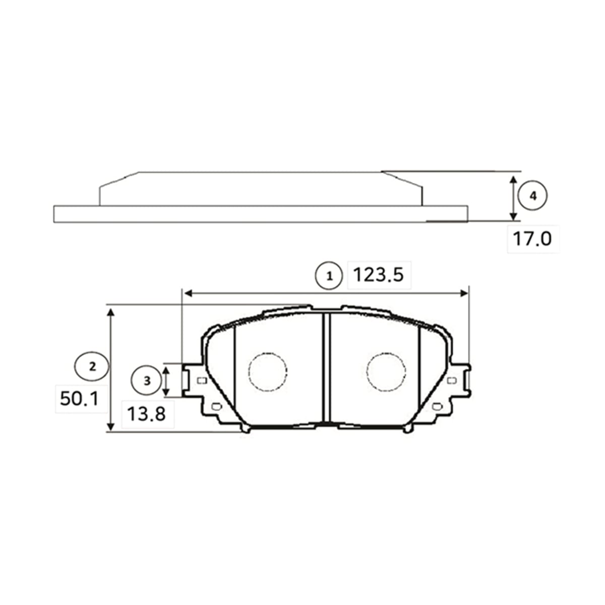 CTR Колодки тормозные дисковые