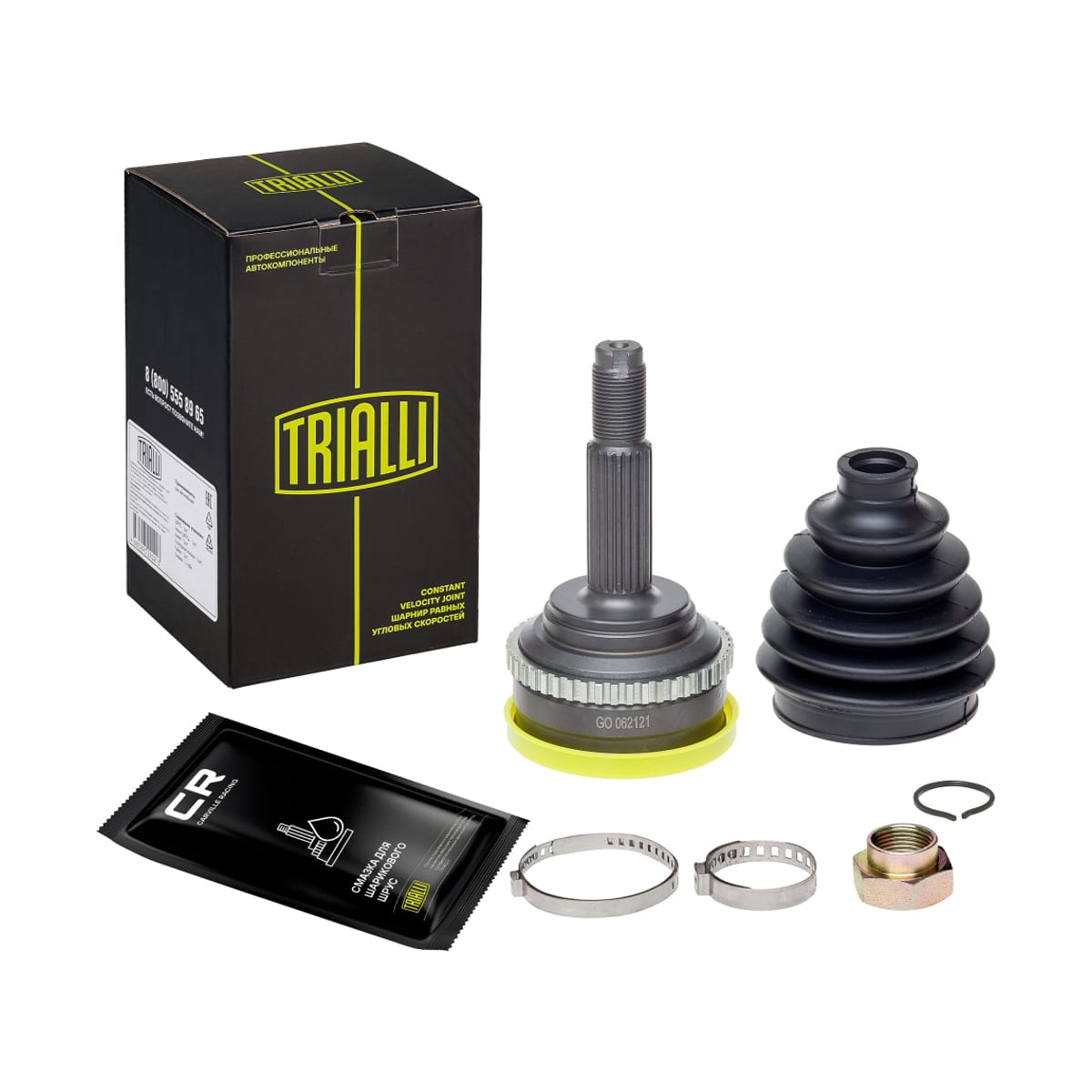 Деталь ШРУС наруж. для а/м Chevrolet Aveo T250 (06-) ABS TRIALLI