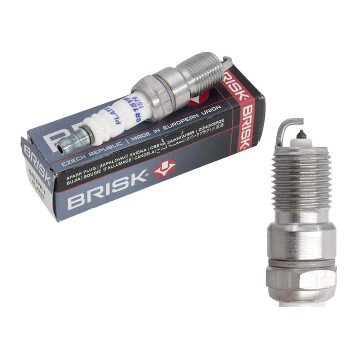 BRISK Свеча зажигания Ford Mondeo 03-15 / Mazda 6 02-12 (L813/LF17/LF18/L3C1/L3VE/CHBA/CJBB/CGBA/TBBA/TBBB/B4184S11)