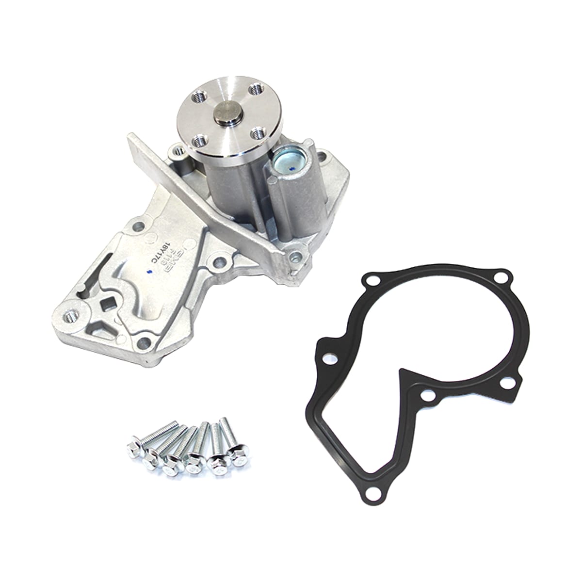 Деталь Насос водяного охлаждения Ford Focus 07-11 / Fiesta 02-19 ASDA;BNMA;HWDA;HXDA;IQDA;IQJA;JQDA;JTDA;JTMA;M8MA;MUDA;PNDA;SHDC;SIDA;SPJD;TXDB;XTDA GMB