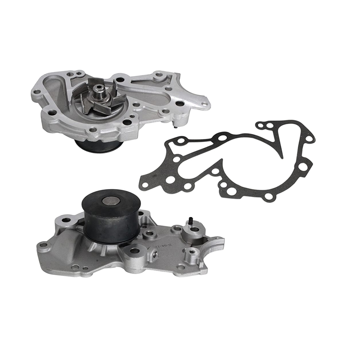 DOLZ Насос водяного охлаждения Hyundai Santa Fe 05-12 G6BA;G6EA / Kia Carnival 06-14 G6BA;G6EA