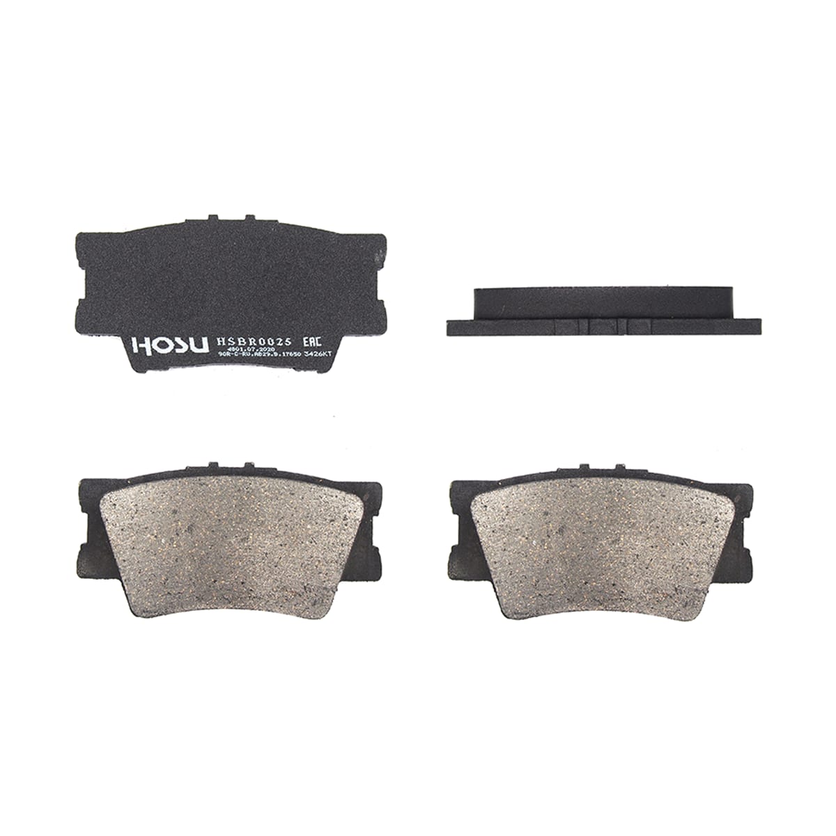 HOSU Колодки тормозные (Сзади) Toyota Camry (XV40,XV50) 01-21 / Harrier 13-20