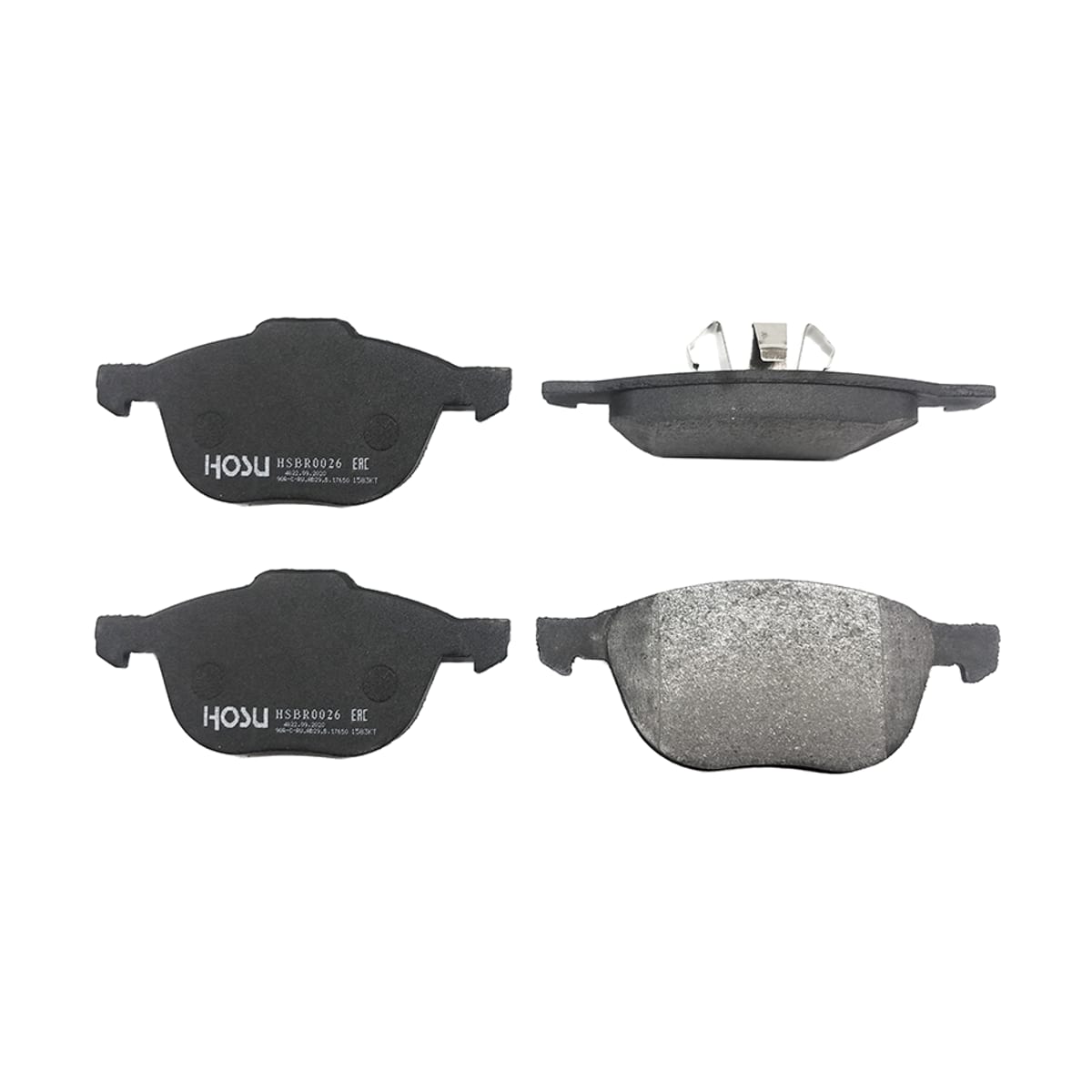 HOSU Колодки тормозные (Спереди) Ford Focus 04- / Kuga 08-19