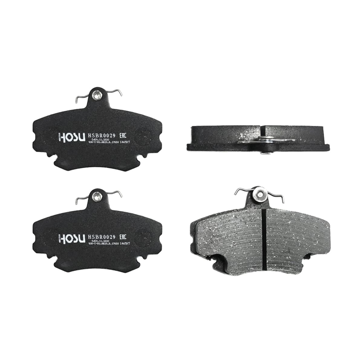HOSU Колодки тормозные (Спереди) LADA Largus 12-21 / Renault Logan 04-22