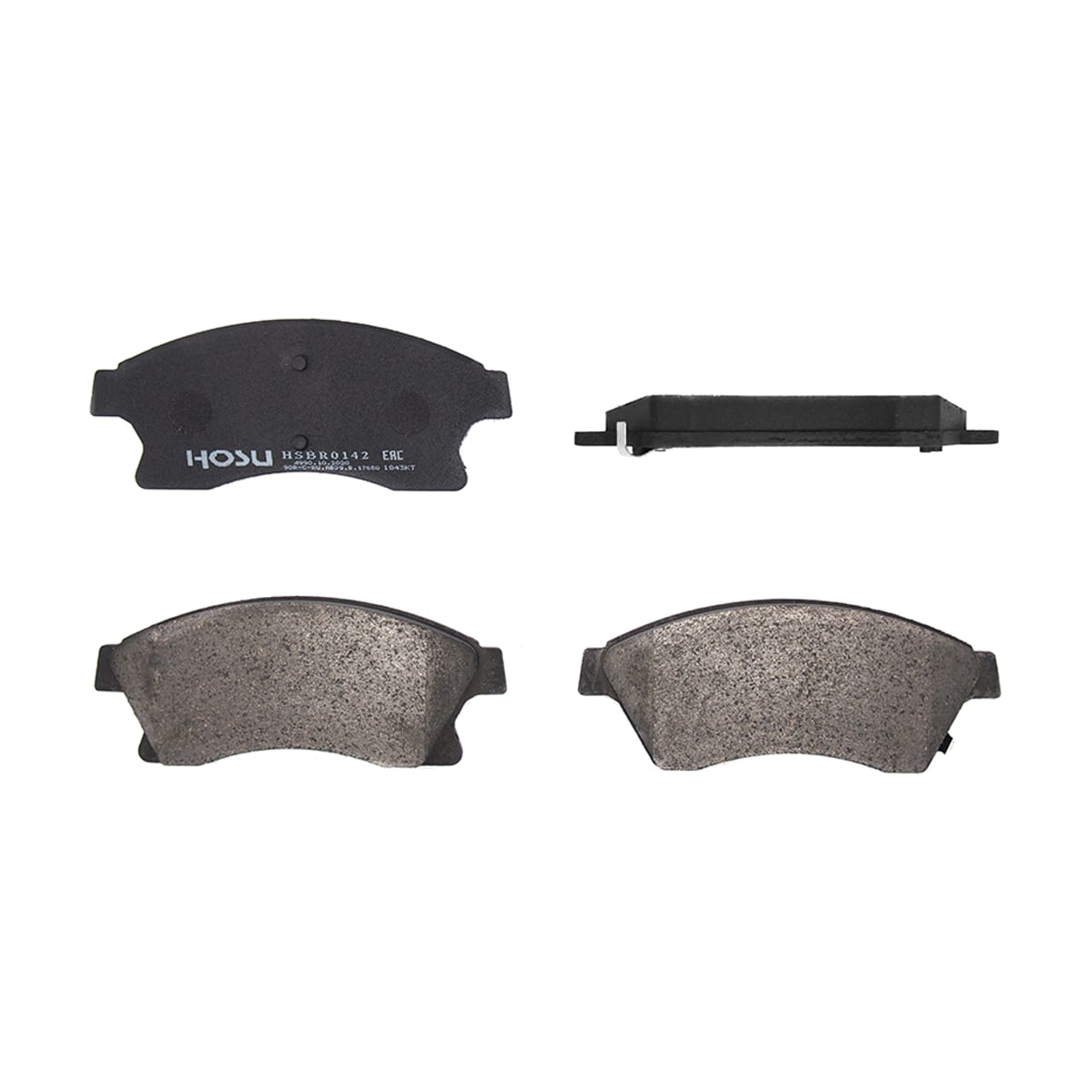 HOSU Колодки тормозные (Спереди) Chevrolet Aveo 02- / Cruze 09-15