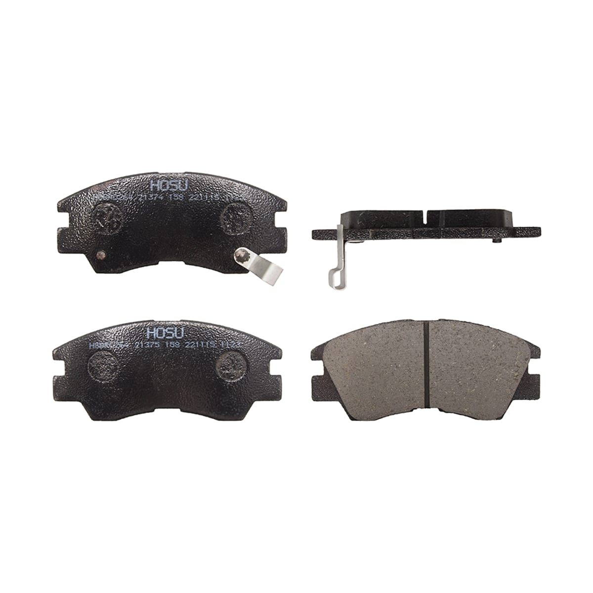 HOSU Колодки тормозные (Спереди) Mitsubishi Delica 79-07 / L200 86-05