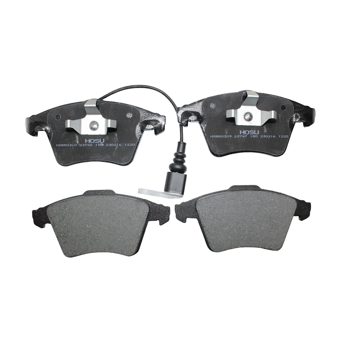 HOSU Колодки тормозные (Спереди) Volkswagen Touareg 02-10 / Transporter 03