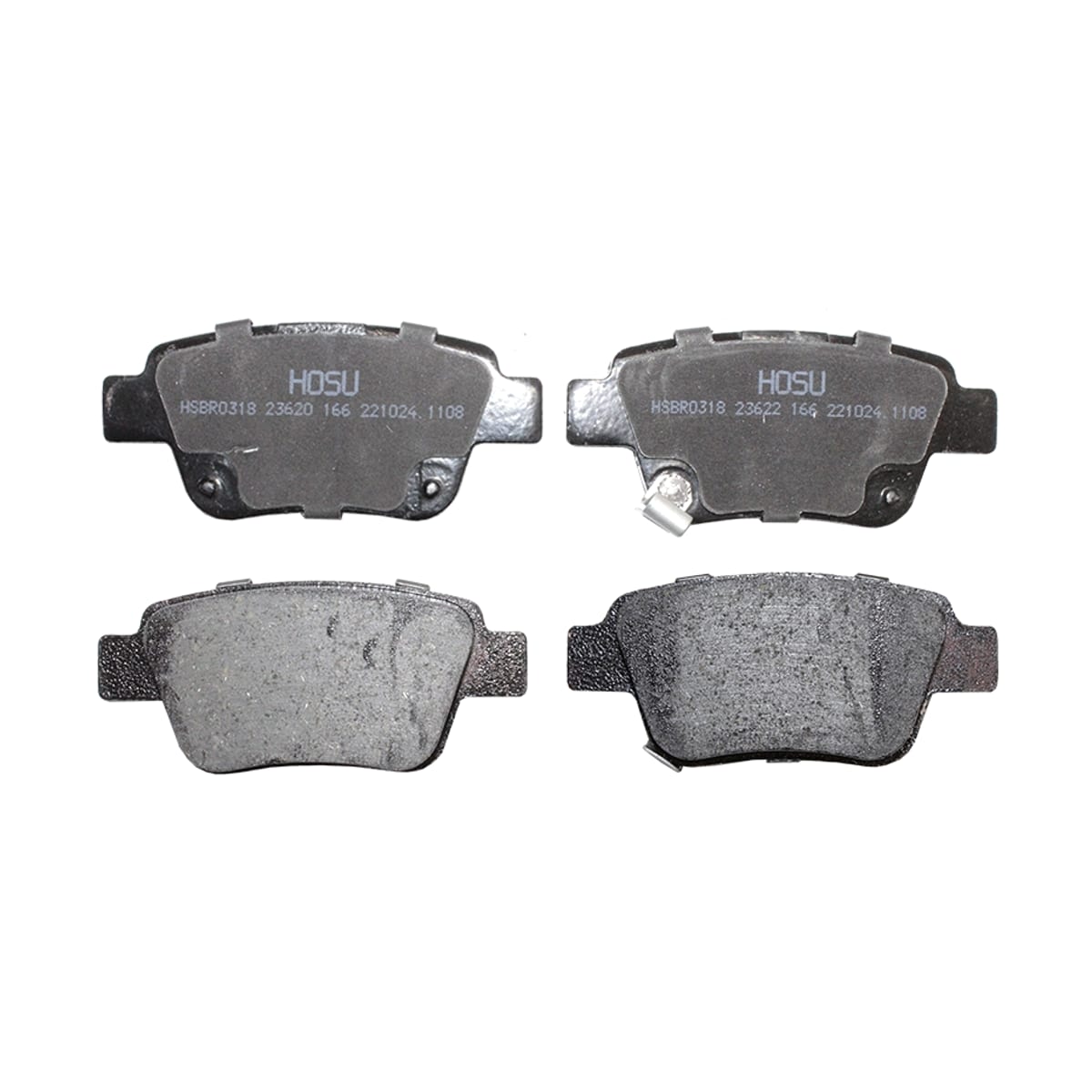 Деталь Колодки тормозные (Сзади) Toyota Avensis (T220,T250) 00-08 / Alphard 08-15 HOSU
