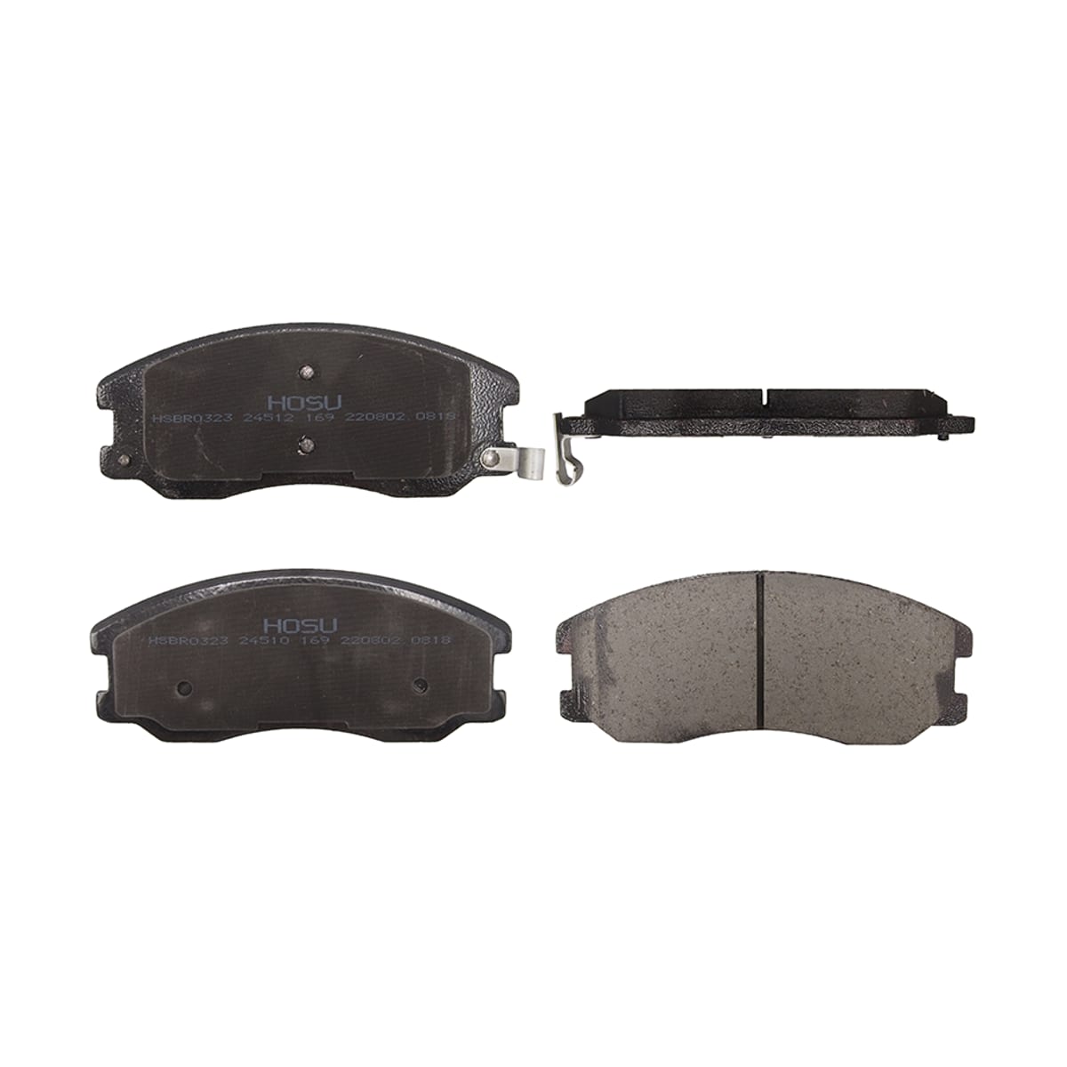 HOSU Колодки тормозные (Спереди) Chevrolet Captiva 06-15 / Opel Antara 06-15