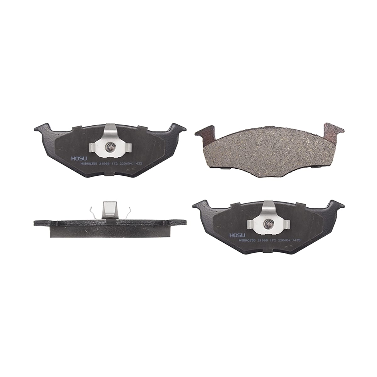 HOSU Колодки тормозные (Спереди) Volkswagen Golf 91-99 / Polo 94-09