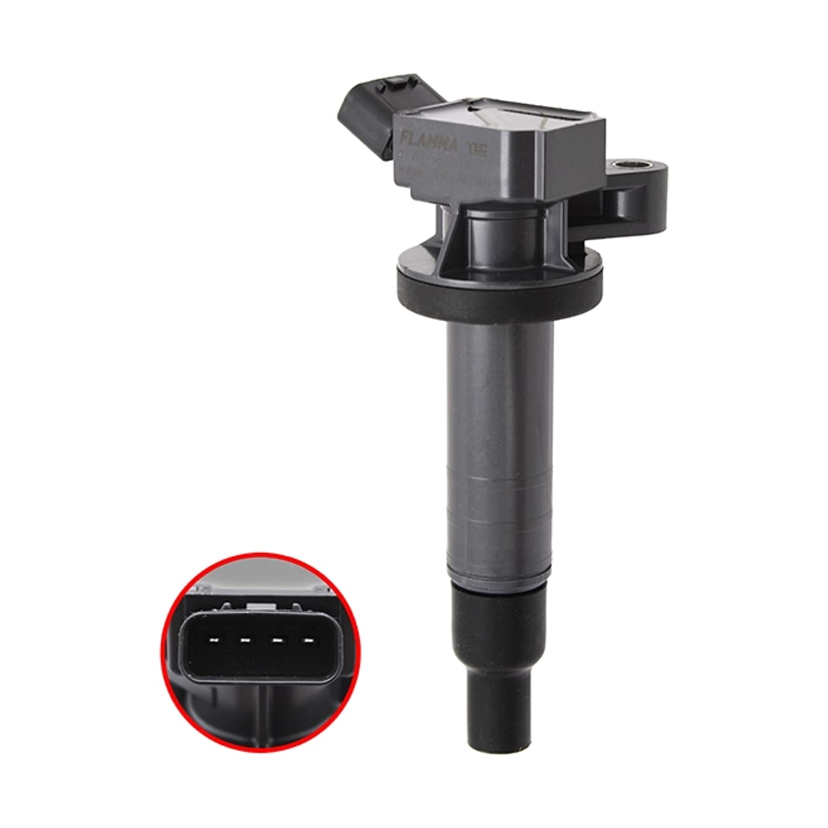 YEC FLAMMA/ Катушка зажигания 1.8L 1ZZ-FE, 2.0L 3S-GTE, 1.0L 1KR-FE