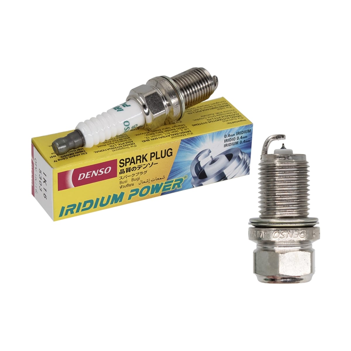 DENSO Свеча зажигания Kia Rio 05-11 / Hyundai Accent 94-11 (G4HE/G4EK/G4ER/G4ED/G4EE/4G64/4G93/EJ202/H27A) IK16