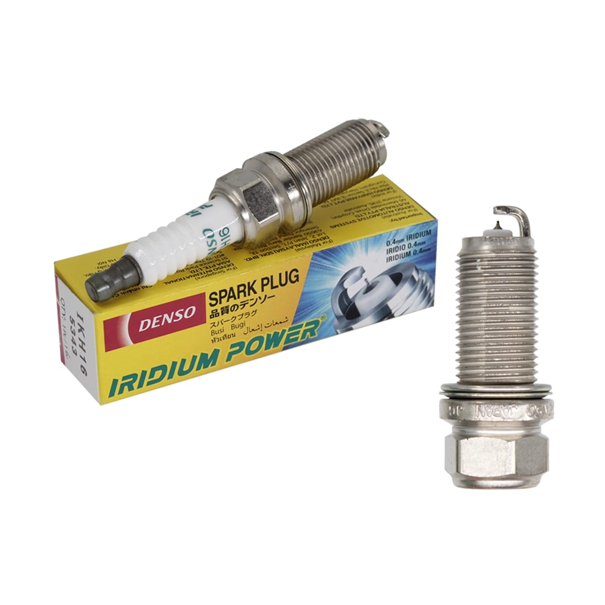 DENSO Свеча зажигания Nissan Primera 01-08 / X-Trail 00-15 (CG10DE/CG12DE/CR12DE/CR14DE/QG15DE/QG16DE/QG18DE/QR20DE/QR25DE/VQ40DE/G4KD) IKH16