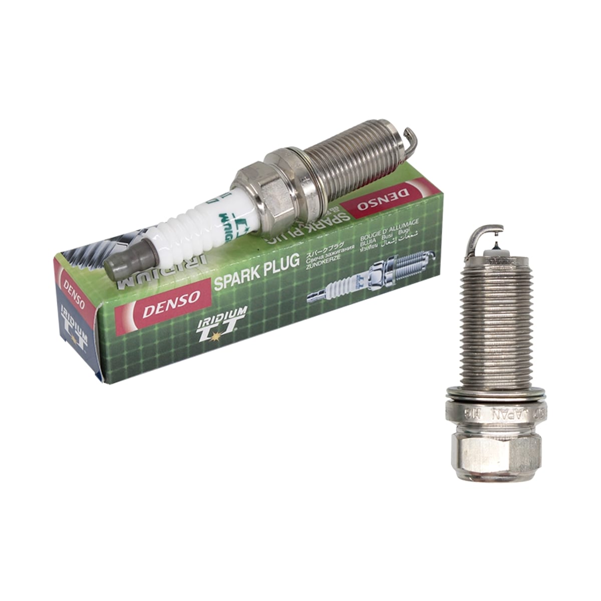 DENSO Свеча зажигания Toyota Land Cruiser (J200) 12-15 / Land Cruiser Prado 02-20 (2TRFE/1GRFE/2GRFE/1URFE/3URFE/VQ35DE/VK56DE) IKH20TT