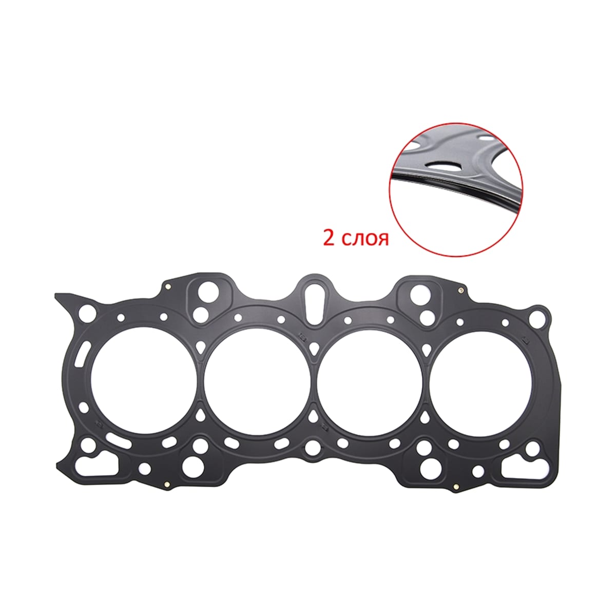STONE Прокладка головки блока цилиндров Honda CR-V 95-01 / Stepwgn 96-01 B20B;B20B2;B20B3;B20B9 (Металл) JA410661