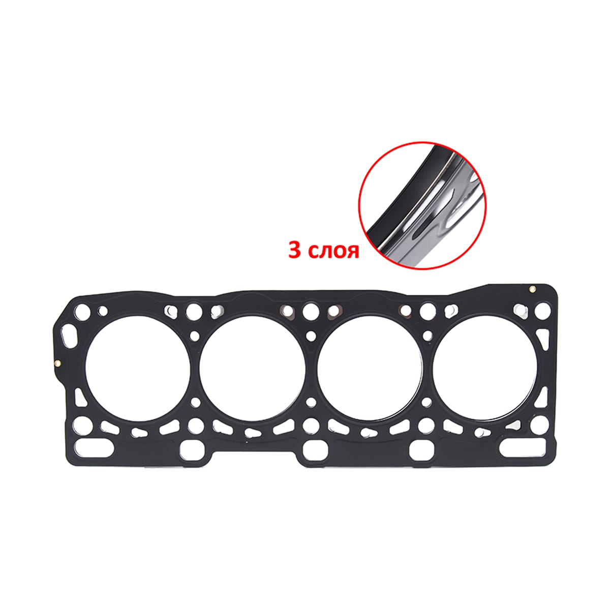 STONE Прокладка головки блока цилиндров Mazda Bongo 90-99 / Bongo Brawny 90-94 R2 (Металл) JAE1005X