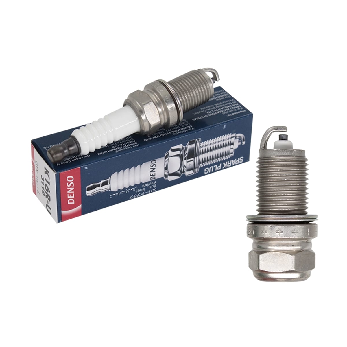 DENSO Свеча зажигания Toyota Corolla (E150,E120) 00-10 / Yaris 99-13 (1ZZFE/3ZZFE/4ZZFE/1NZFE/2NZFE) K16RU