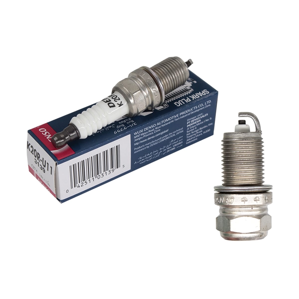DENSO Свеча зажигания Toyota Caldina (T190) 92-02 / Corolla 95-01 (3SFE/4SFE/5EFHE/4AFE/7AFE/SR20DE) K20RU11