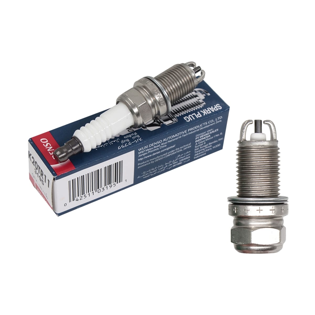 DENSO Свеча зажигания Toyota Caldina (T190) 92-02 / Ipsum 96-01 (3SFE/4SFE/1MZFE/F18D3/K7M812/G32D) K20TR11
