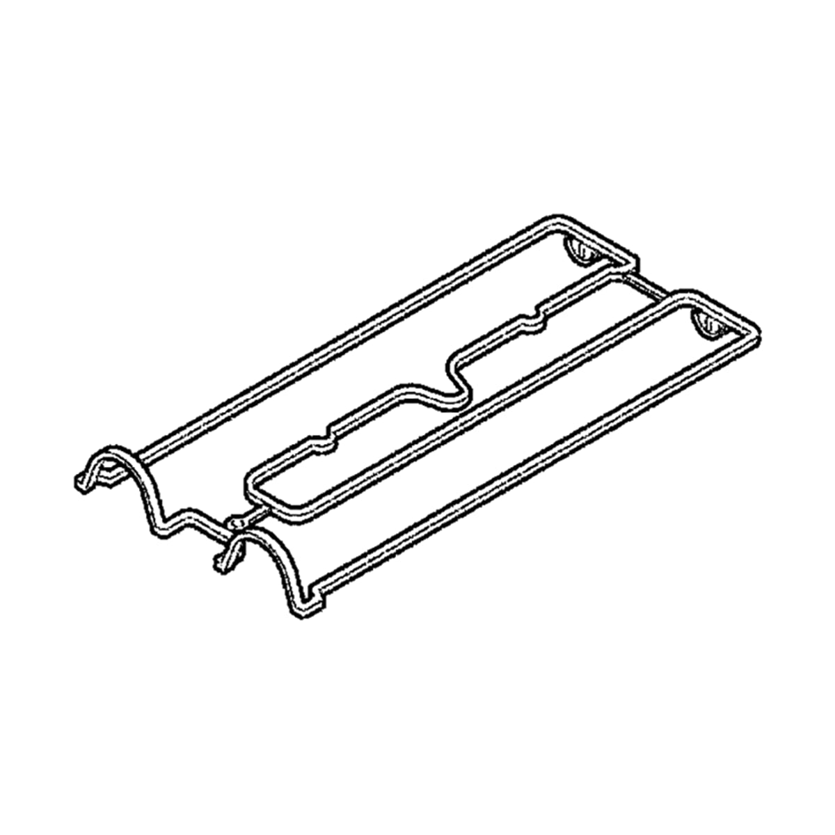 Деталь Прокладка клапанной крышки Chevrolet Captiva 06-13 / Lacetti 04-13 C18SEL;C18XE;C18XEL;C20SED;C20SEL;C22SEL;L34;L79;L84;L88;LA9;LD9;LE6;N24XF;T18SED;T20SED;X18XE;X20SED;X20XER;X20XEV;X22SE;X22XE;Y22SE;Y22XE;Z20LEH;Z20LEL;Z20LER;Z20LET;Z22XE;Z24SED;Z24XE;Z SAT