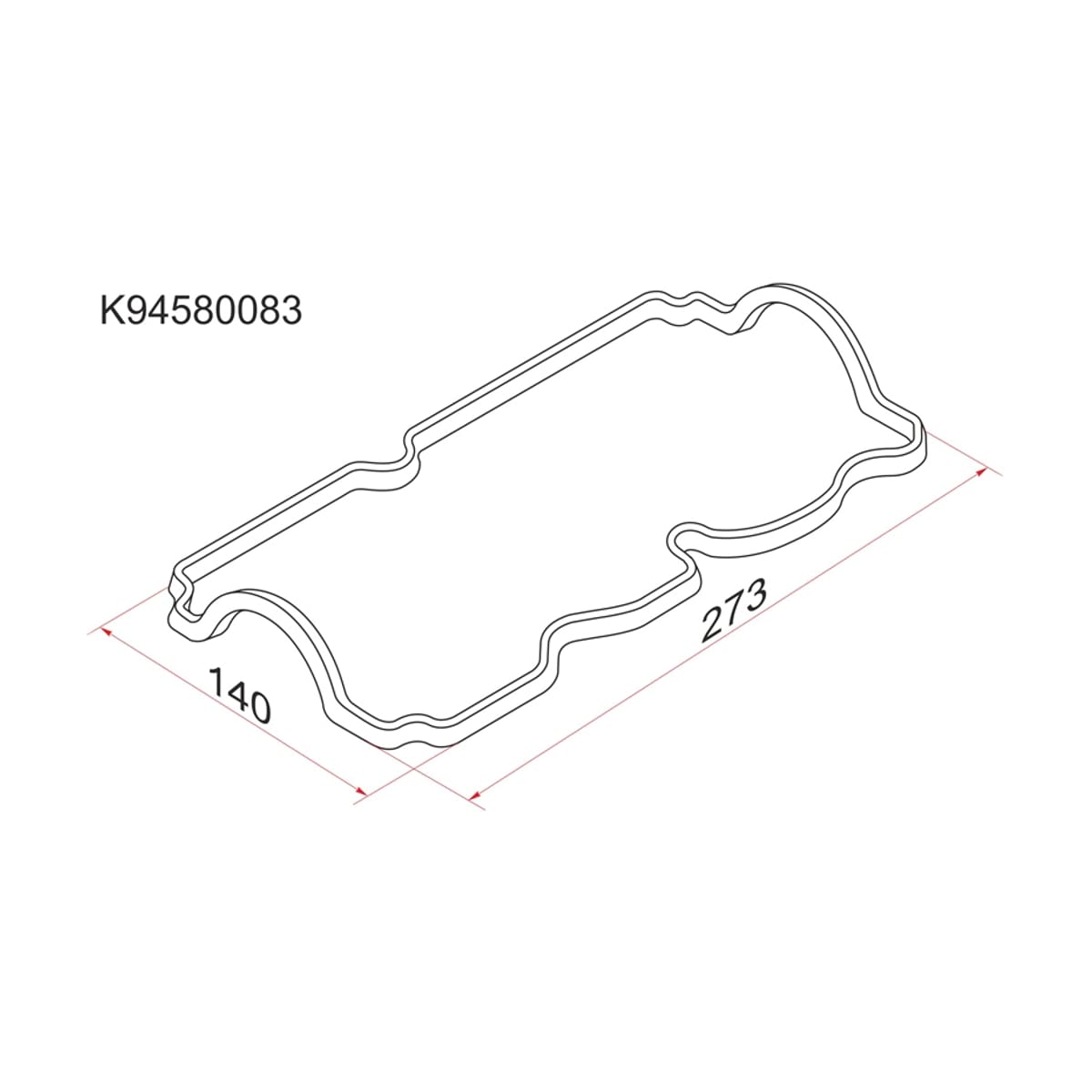 SAT Прокладка клапанной крышки Chevrolet Matiz 04-10 / Spark 05-10 F8C;F8CV;LBF;LQ2