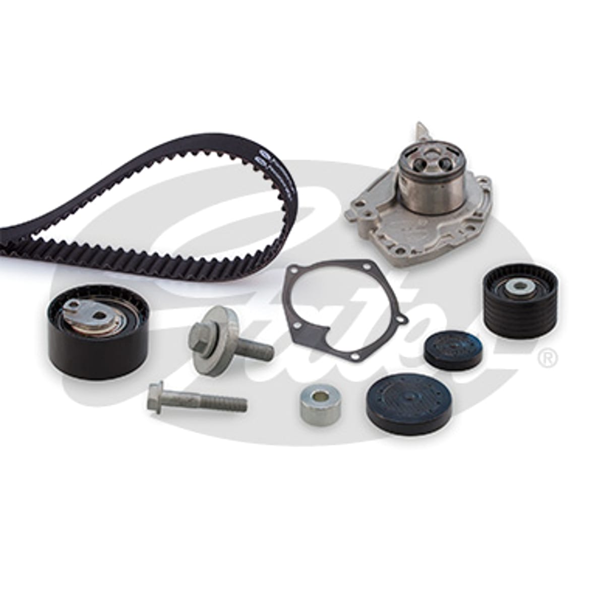 Деталь Комплект ремня ГРМ + насос водяной GATES