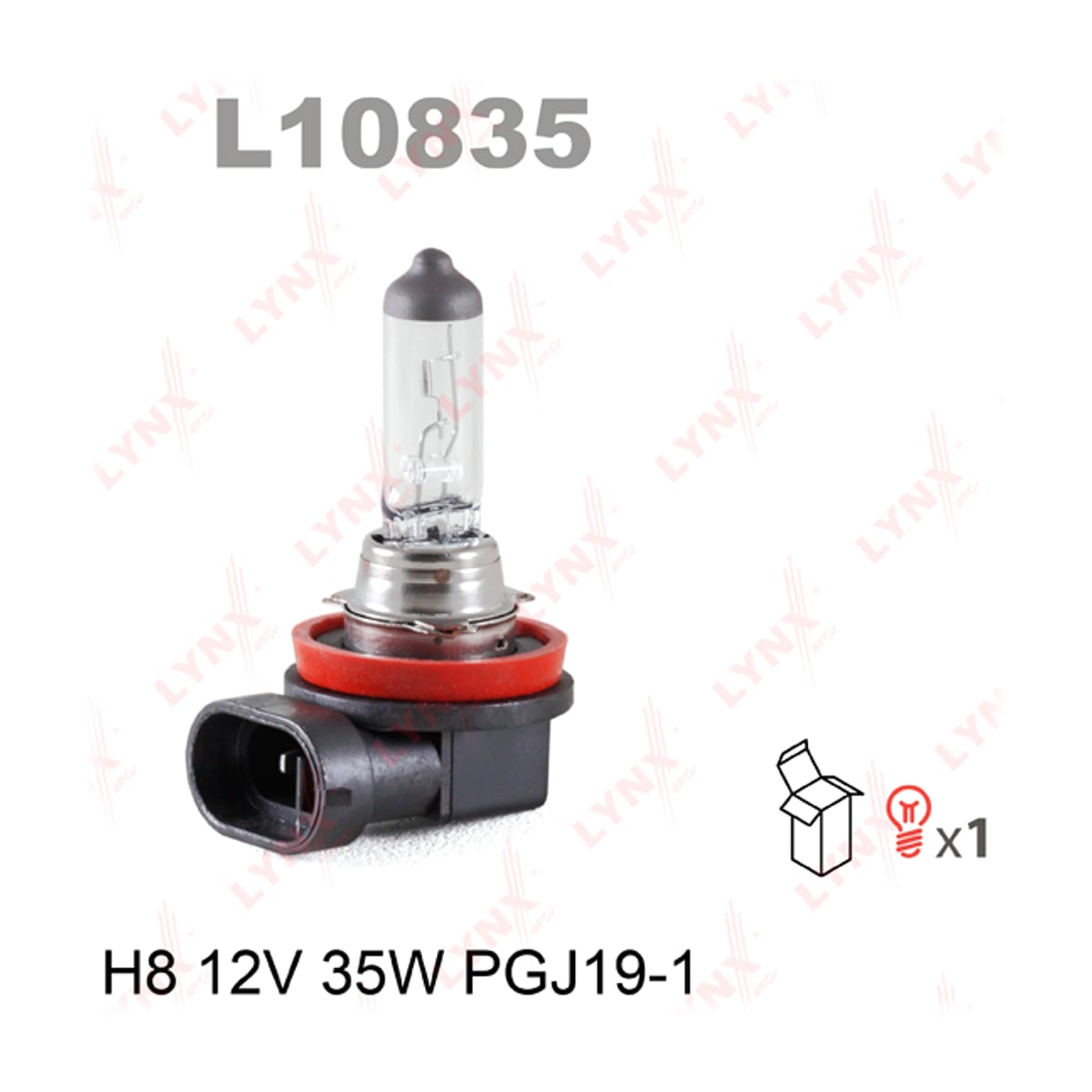 Деталь Лампа H8 12V 35W PGJ19-1 LYNXAUTO