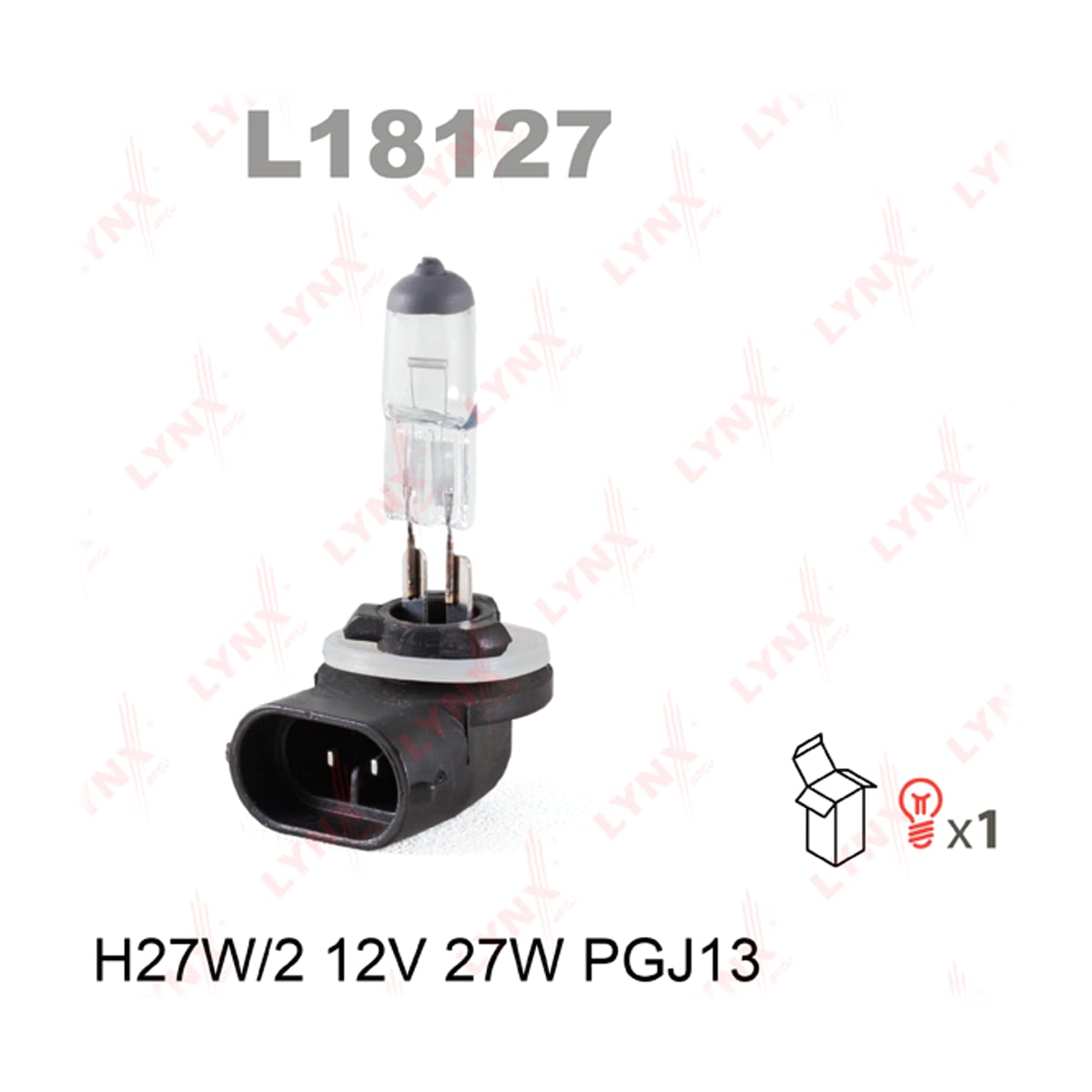 Деталь Лампа H27W/2 12V PGJ13 LYNXAUTO