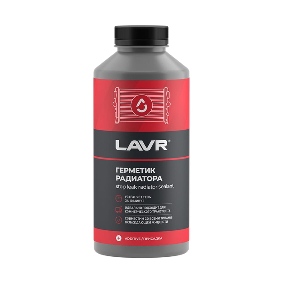 LAVR Герметик радиатора Стоп-течь, 1л