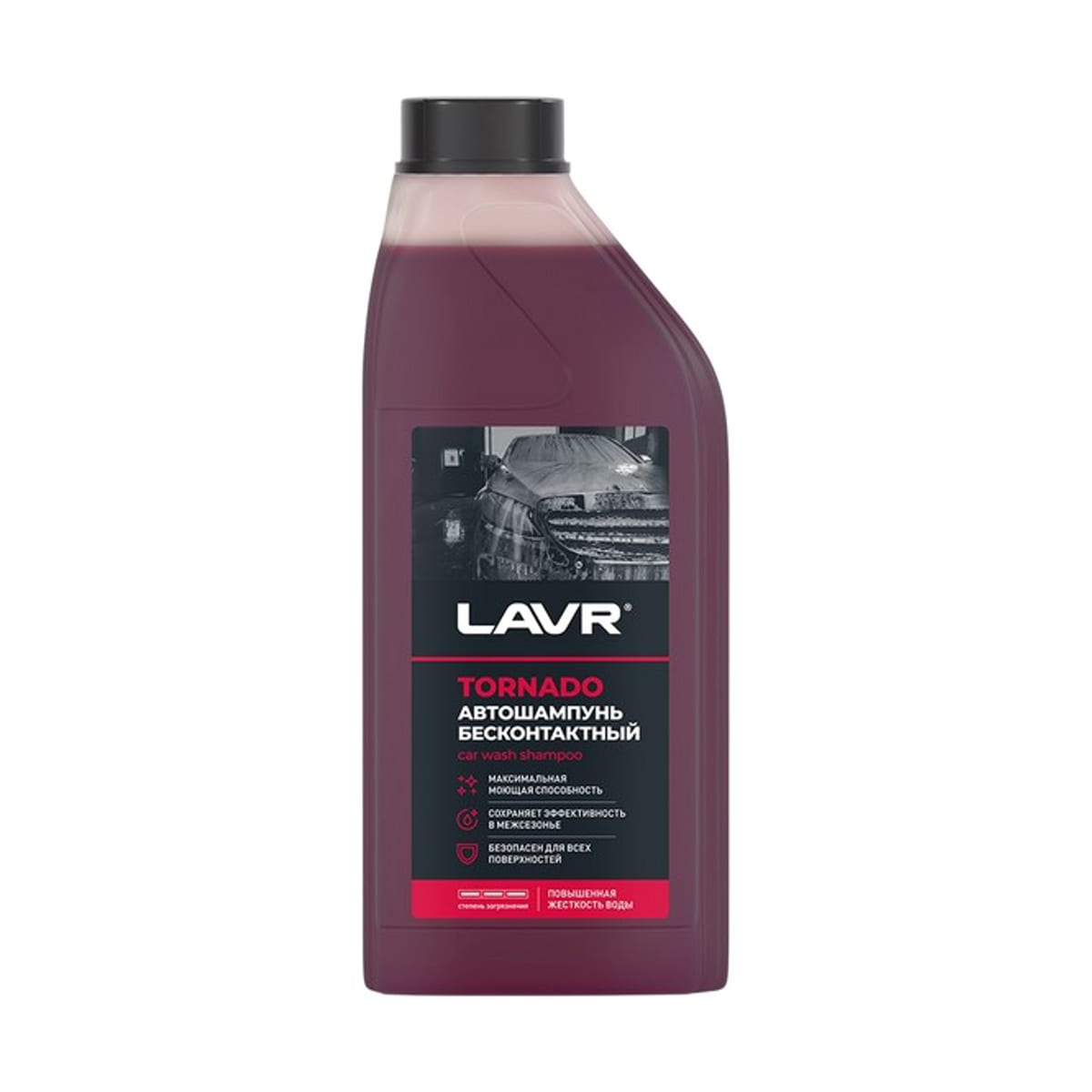 LAVR Автошампунь для бесконтактной мойки Tornado, 1л