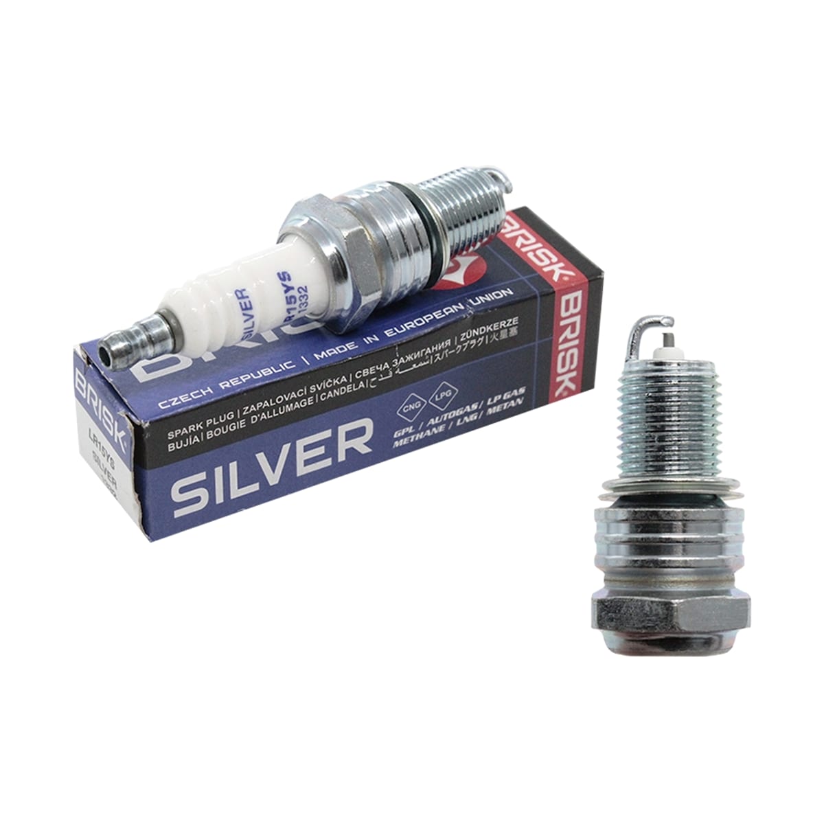 BRISK Свеча зажигания Chevrolet Aveo 02-11 / Daewoo Nexia 94-16 (F14S5/F15S3/A15S3/A15SMS/VAZ2121/TB24E)