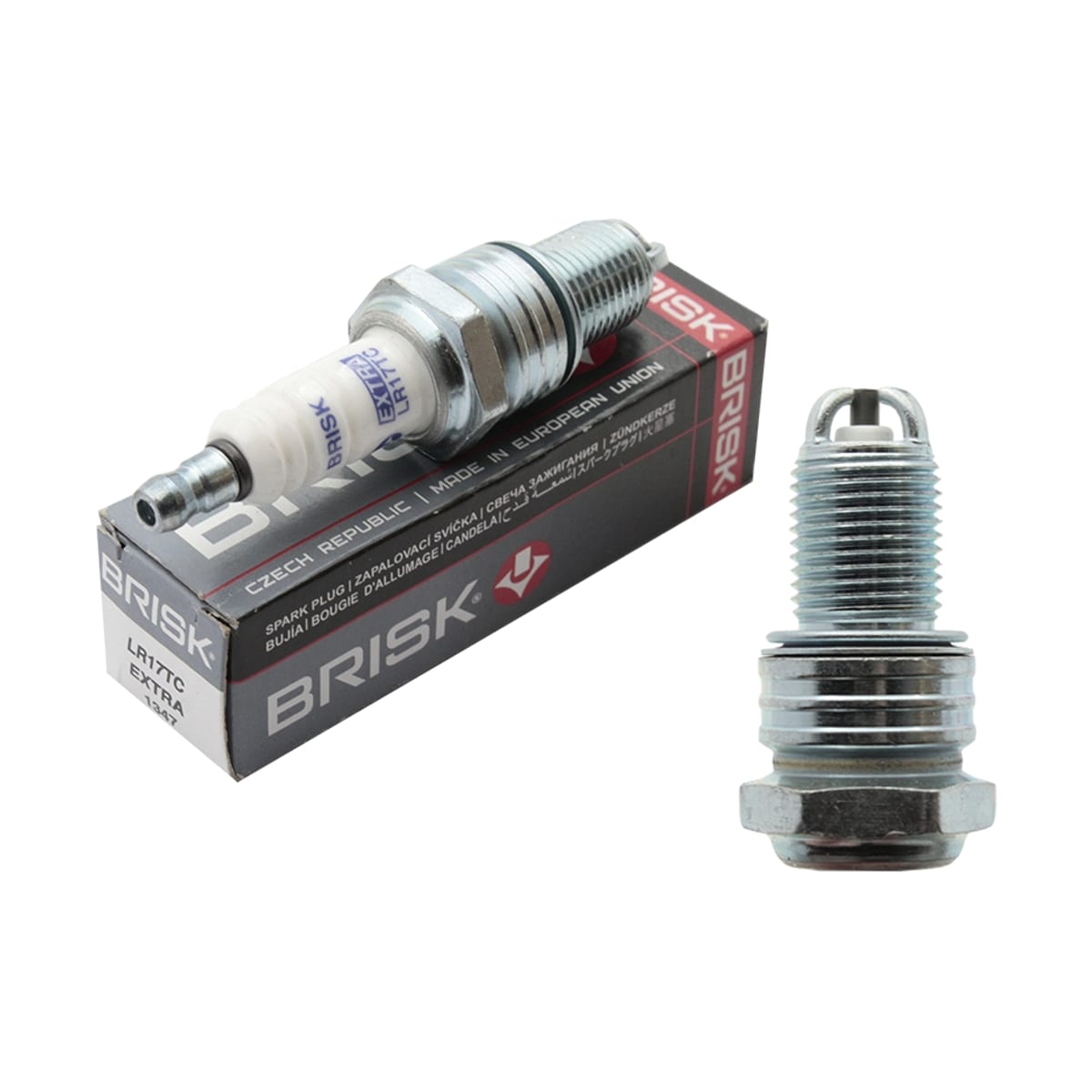 BRISK Свеча зажигания Audi A6 94-97 / Skoda Octavia 96-10 (AEE/AER/ALL/AEX/ABU/ABS/ADZ/ADY/AGG/AKR)