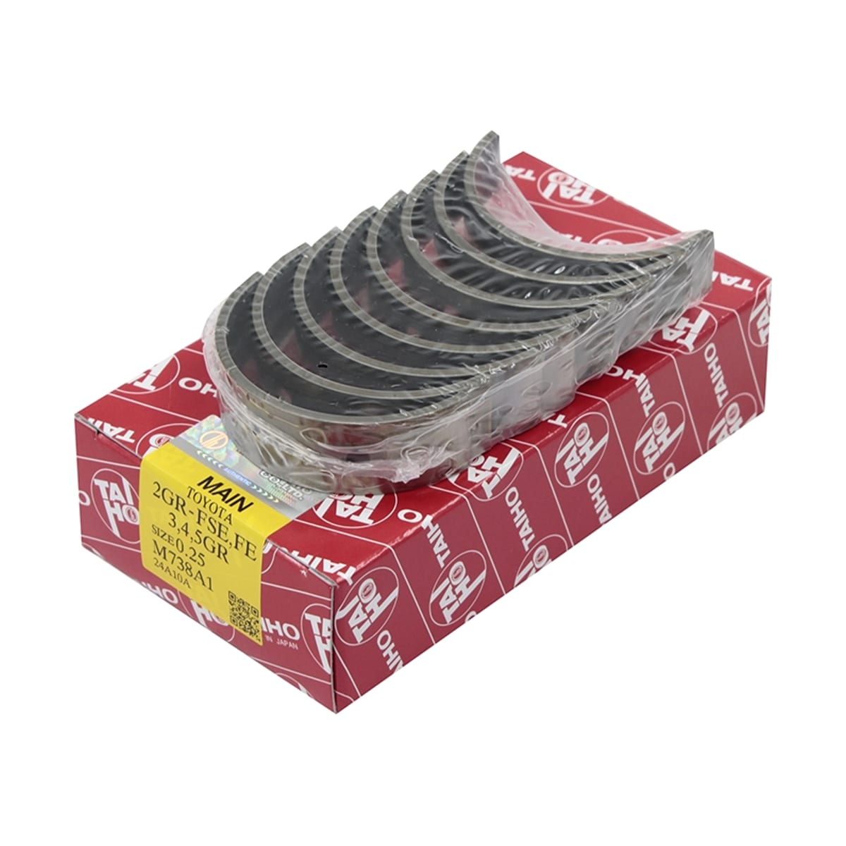 TAIHO Вкладыш коренной (0.25/ к-т) Lexus RX 06-12 2GRFE / Toyota Camry 06-18 2GRFE;2GRFXE;3GRFE;3GRFSE;4GRFSE