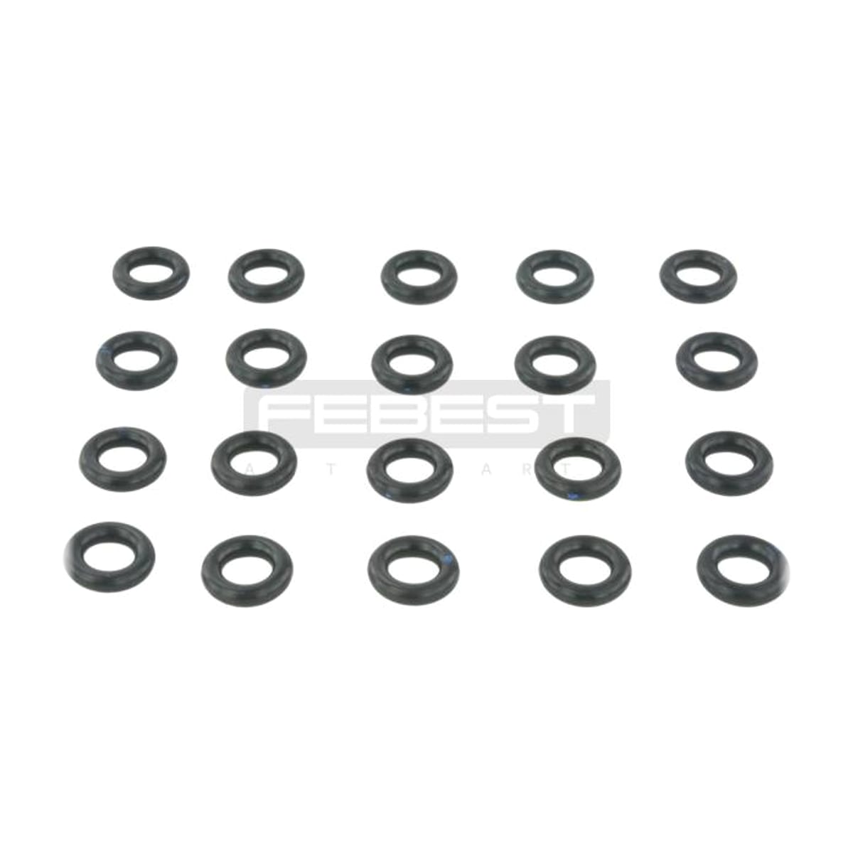 FEBEST Кольцо уплотнительное форсунки впрыска топлива (20 шт. в упаковке) MCP004PCS20 (прав/лев)