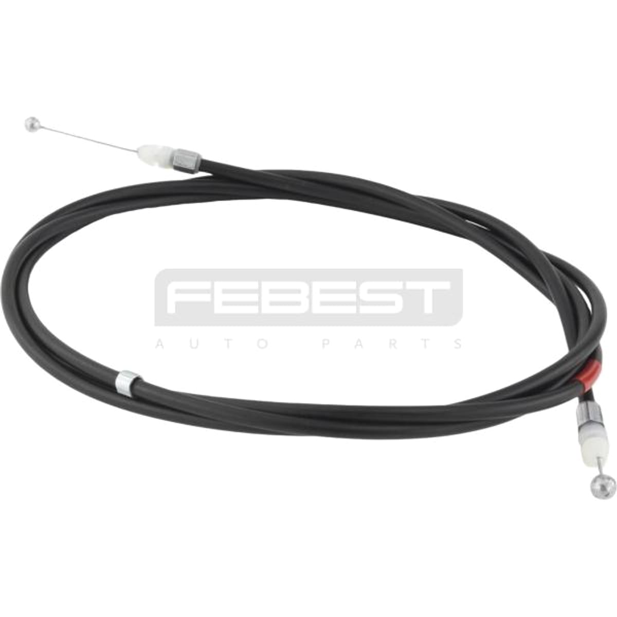 Деталь ТРОС ПРИВОДА ОТКРЫВАНИЯ ЗАМКА КАПОТА FEBEST