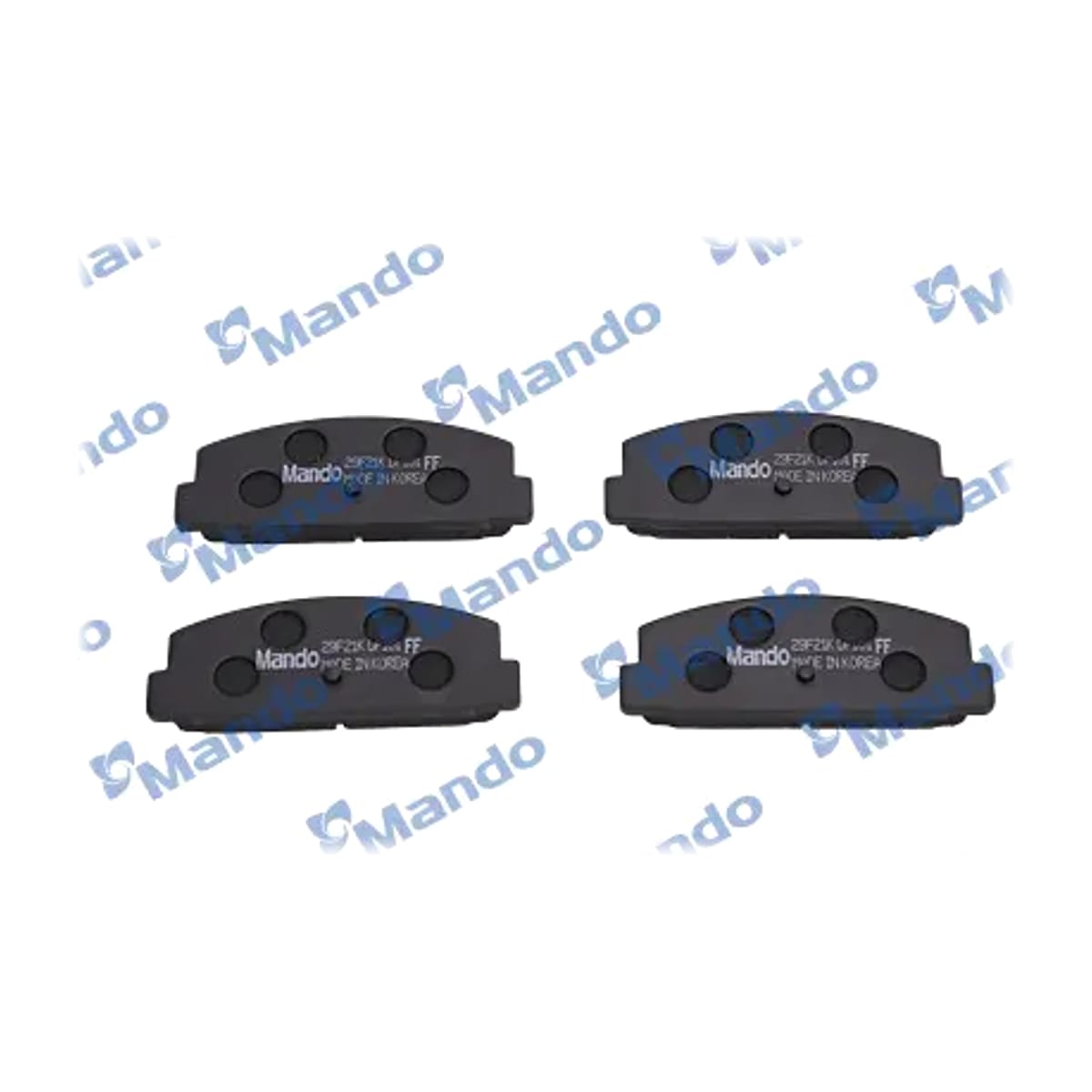 Деталь Колодки тормозные дисковые MANDO