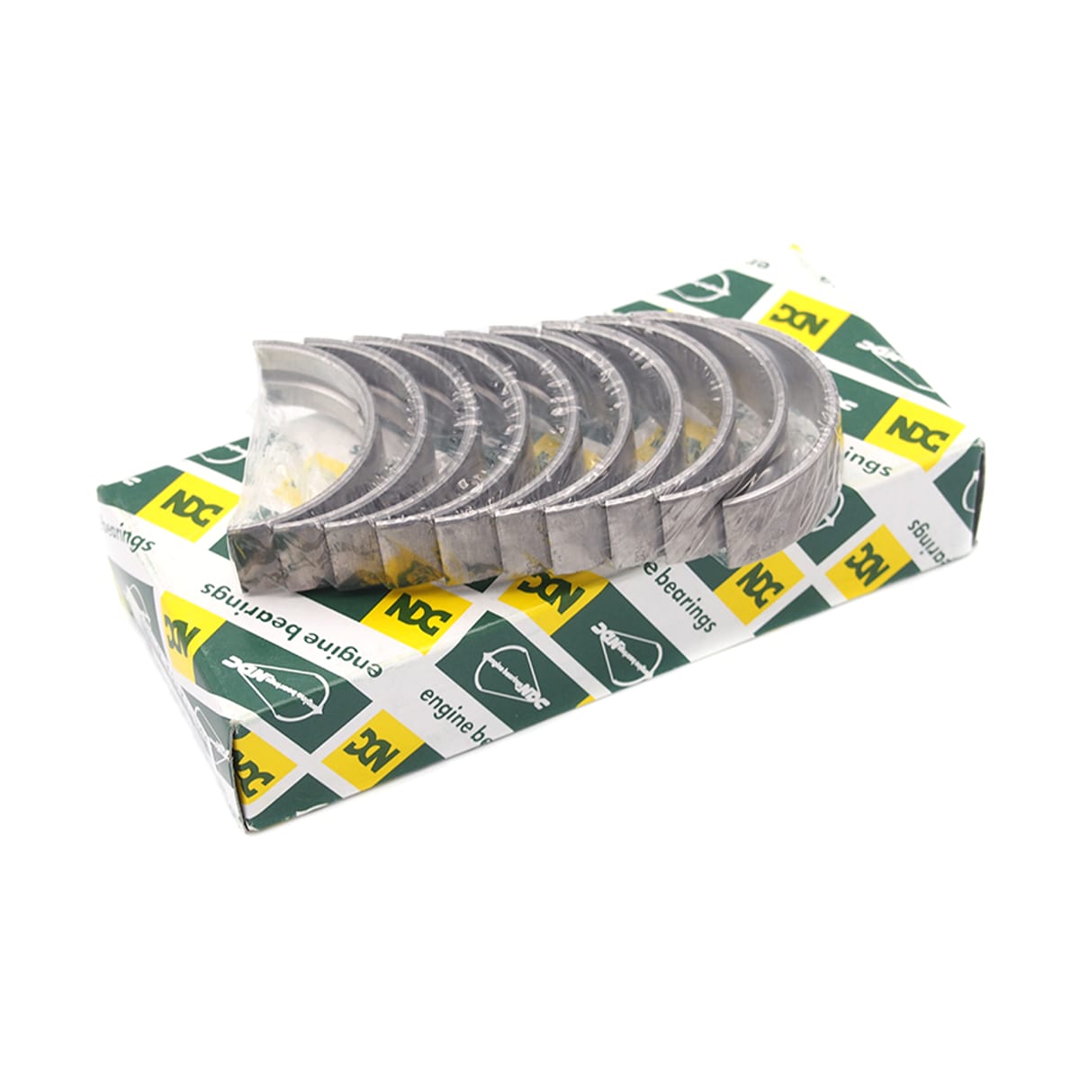NDC Вкладыш коренной (0.5/ к-т) Toyota Corolla (E90,E100,E110) 87-02 / Corolla II 94-99 1E;2E;2EE;4EF;4EFE;4EFTE
