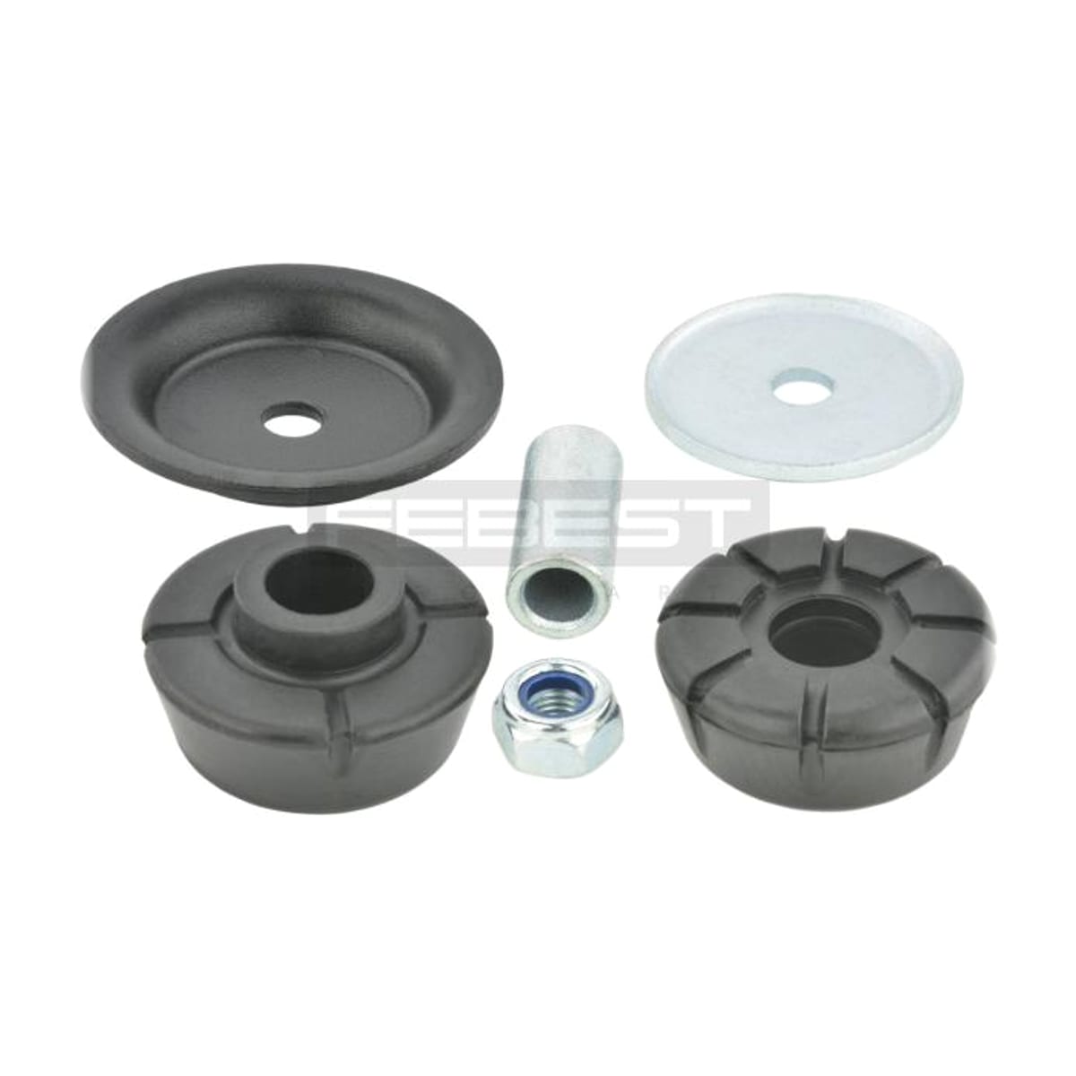 FEBEST Втулка переднего амортизатора (комплект)