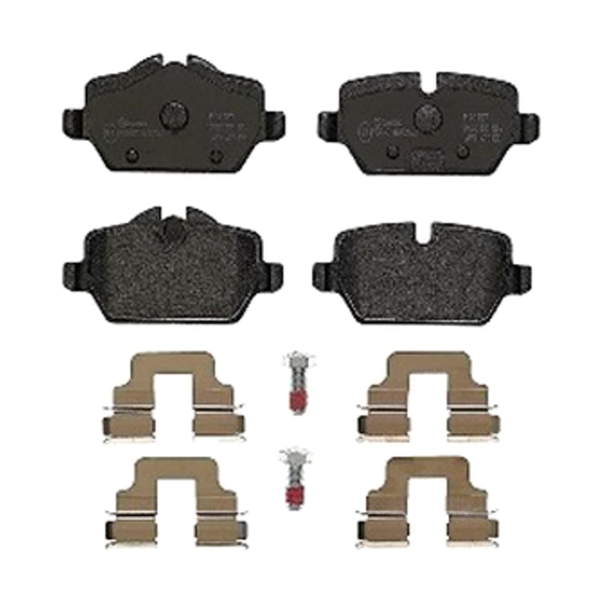 BREMBO Колодки тормозные дисковые P06037 (зад)